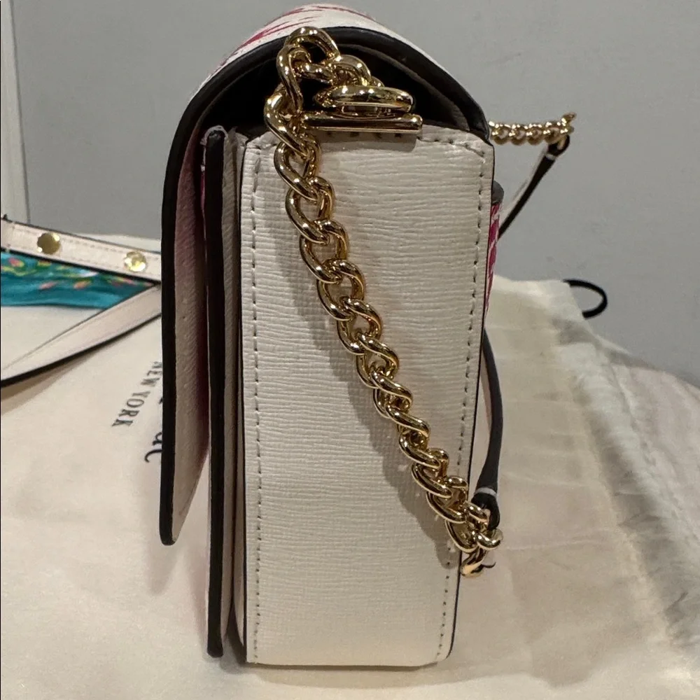 Kate Spade Bag Morgan Pink Pineapple Crossbody - Picture 6 of 17